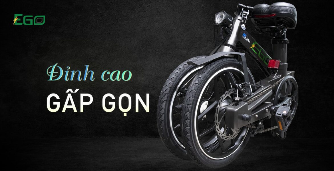 Đỉnh Cao Trong Gấp Gon | Siêu Tiết Kiệm Không Gian | EGOBIKE.vn