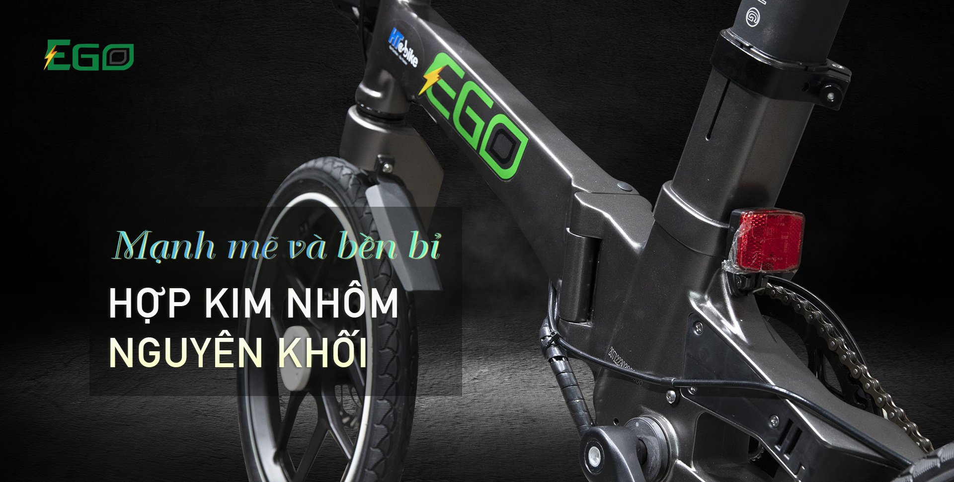 Khung Sườn Magie Đúc Nguyên Khối Siêu Chắc Chắn | EGOBIKE.vn