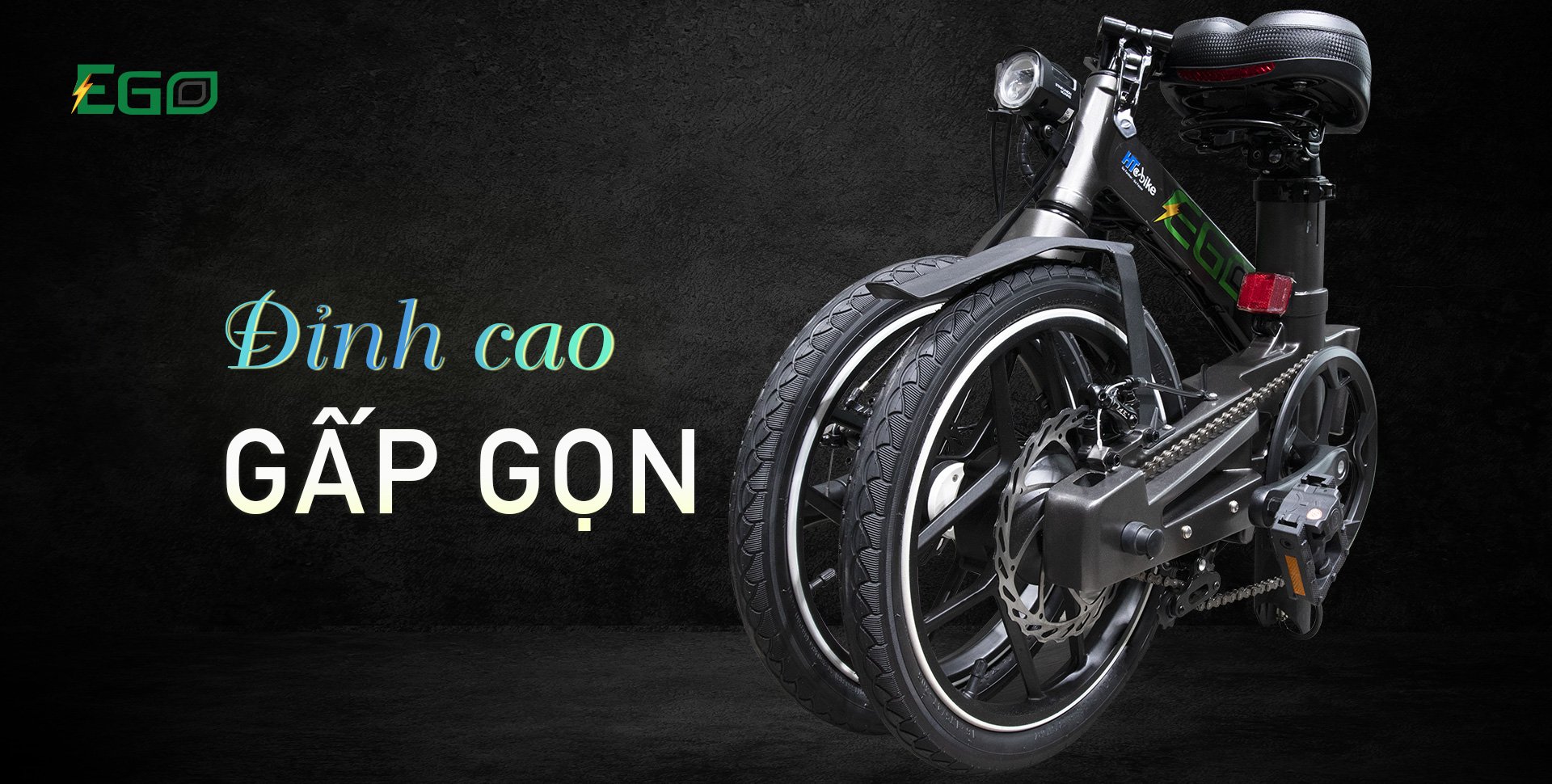 Đỉnh Cao Trong Gấp Gon | Siêu Tiết Kiệm Không Gian | EGOBIKE.vn